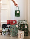 Small Gift Bag Spruce Tartan