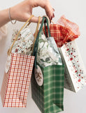 Small Gift Bag Spruce Tartan