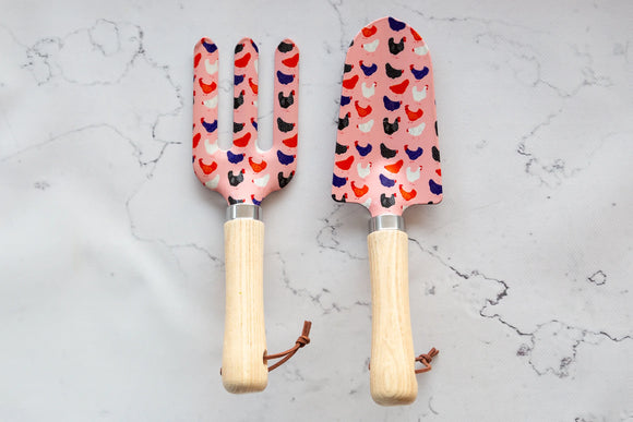 Garden Tool Set Bright Hens