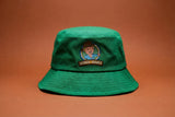 Green Bucket Hat w/ Removable Strap