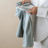 Between The Lines Tea Towel Green Tea