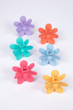 Acici Floral Large Hair Clip Lilac