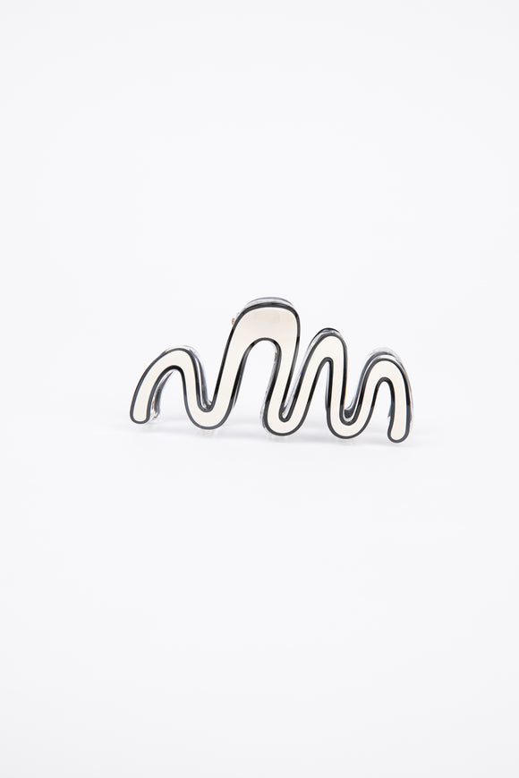 Lani Hair Claw Off White