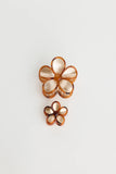 Flora Hair Claw Set of 2 Champagne