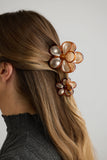 Flora Hair Claw Set of 2 Champagne