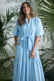 Lynwood Dress Jaali Stripe