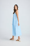 Cliffside Maxi Dress Jaali Stripe