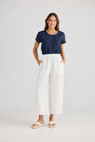 Sailor Pant White Linen