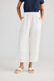 Sailor Pant White Linen
