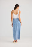 Cruise Skirt Blue Wash