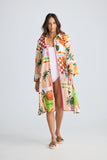 Stella Shirt Dress Tropical Fiesco