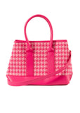 Harriet - Pink Houndstooth