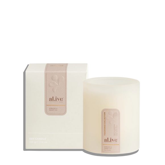 Soy Candle Apricot & Sweet Fig