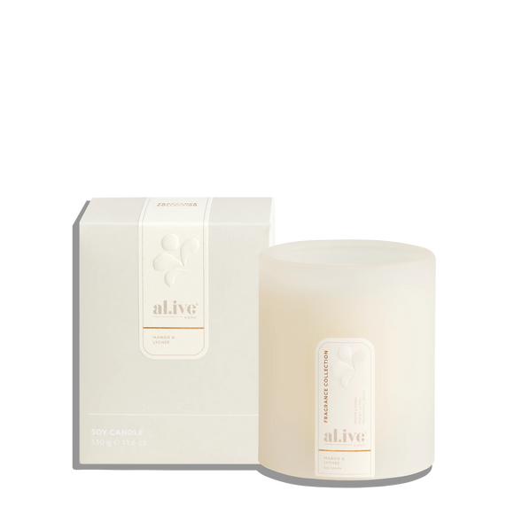 Soy Candle Mango & Lychee