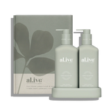 Compact Bathroom Duo Wash & Lotion Ivory Bloom