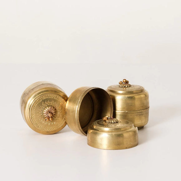 Indian Brass Box Large