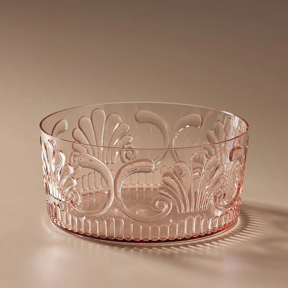 Flemington Acrylic Salad Bowl Pink