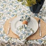 Georgia Blue/ Green Napkin Set of 4