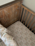 Old Sport Fitted Cot Sheet