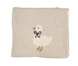Duck Baby Blanket Natural