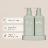 Compact Bathroom Duo Wash & Lotion Ivory Bloom
