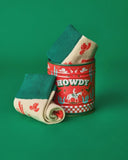 Socks in a Can Howdy