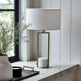 Arden Brass Marble Table Lamp