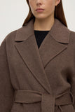 Ivy Wool Coat Cocoa Marle