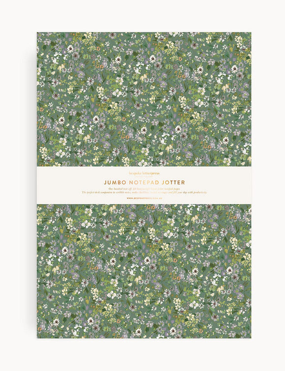 Summer Perennial A4 Jumbo Jotter
