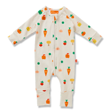 Teeny Tiny Veg Long Sleeve Romper