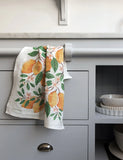 Lemons 100% Linen Tea Towel