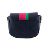 Lizzie Crossbody Navy/Green/Pink