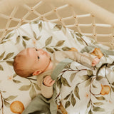 French Pear Bassinet Sheet