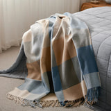 Harley Blue/Neutral Throw 160x200