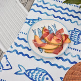 Positano Blue Tablecloth