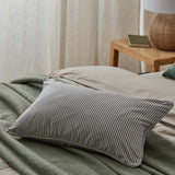 Morris Grey Stripe Cushion 40x60cm