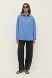 Marigold Poplin Long Sleeve Shirt Drift