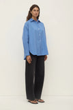Marigold Poplin Long Sleeve Shirt Drift