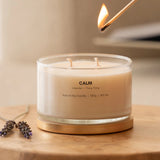 Gold Lid Candle Bowls Calm