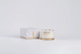 Gold Lid Candle Bowls English Pear and Freesia