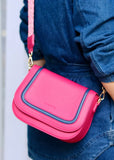 Miki Bag Pink/Navy