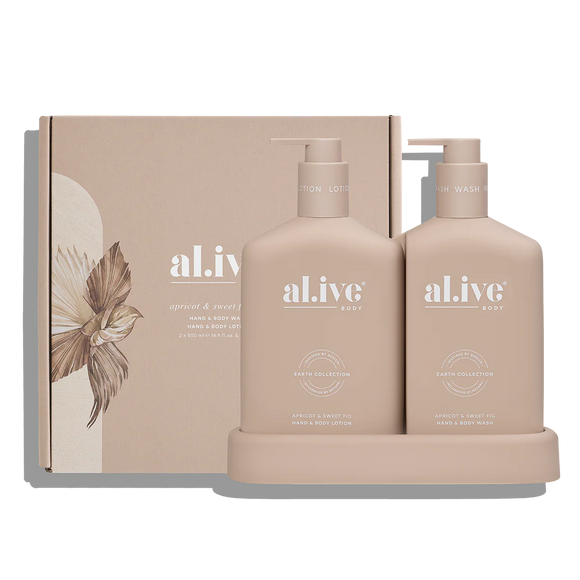 Apricot & Sweet Fig Hand & Body Wash/Lotion Duo