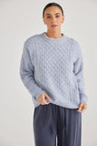 Marnie Knit Ice Blue