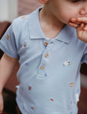 Easter Polo Shirt Easter Broderie