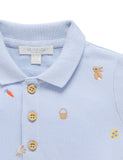 Easter Polo Shirt Easter Broderie