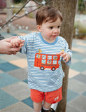 On The Bus Relaxed Tee Pacific Stripe