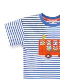 On The Bus Relaxed Tee Pacific Stripe
