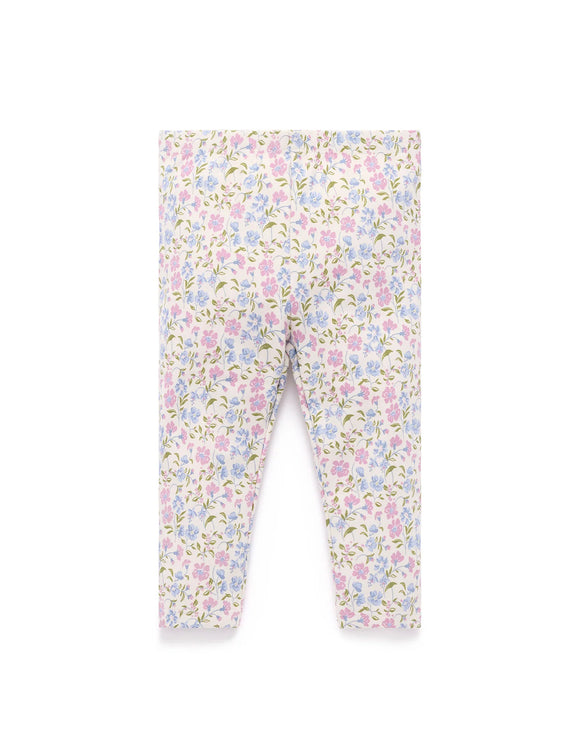 Thick Leggings with Pockets Country Floral