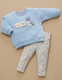 Quilted Windcheater Country Air Melange