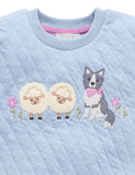 Quilted Windcheater Country Air Melange